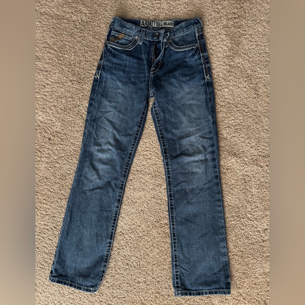 Ariat Boys Relaxed Fit Sz 16 Adjustable Waistband